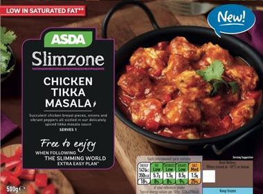 Asda takes on Slimming World with 50p cheaper Slimzone range