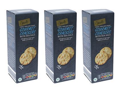 Aldi Specially Selected Gourmet Crackers with Sea Salt