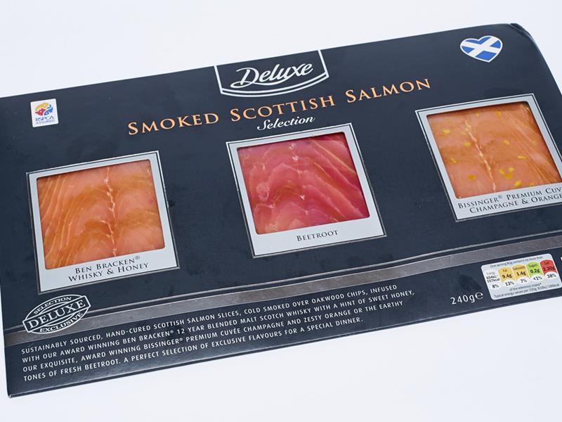 Lidl Deluxe Smoked Scottish Salmon Freedom Foods